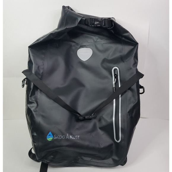 Skog Å Kust BackSak Heavy Duty Waterproof Backpack - Gear Bag 35 Liter Black - Picture 3 of 16
